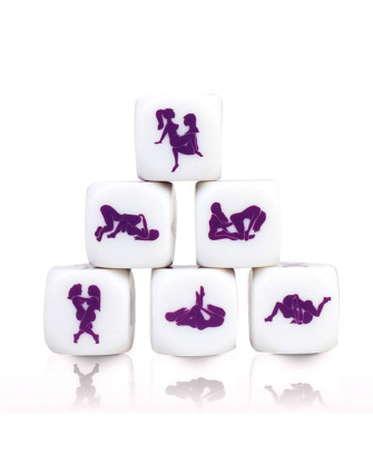 Dé position kamasutra pour couple Femmes Lesbiennes 6 faces 